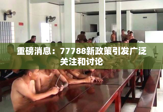 重磅消息：77788新政策引发广泛关注和讨论