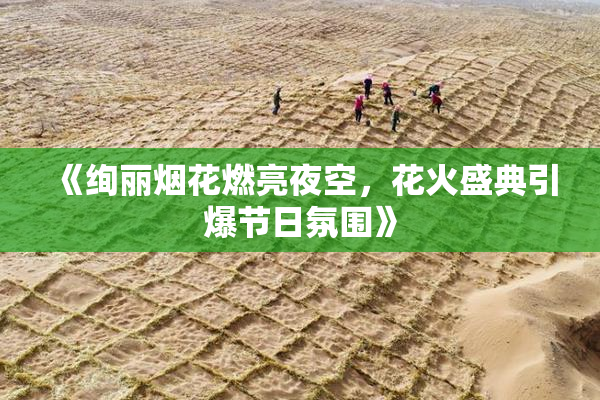 《绚丽烟花燃亮夜空，花火盛典引爆节日氛围》