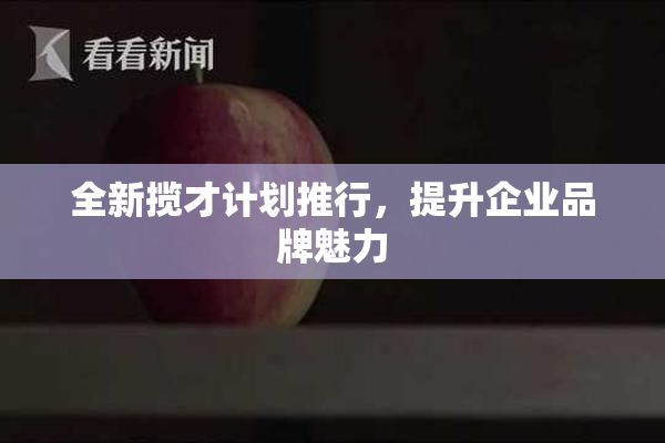 全新揽才计划推行，提升企业品牌魅力