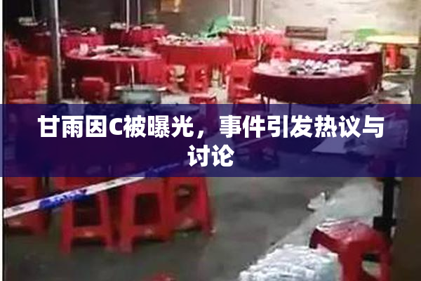 甘雨因C被曝光，事件引发热议与讨论