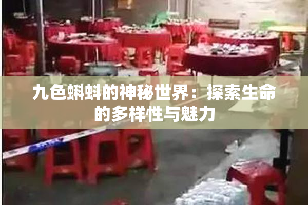 九色蝌蚪的神秘世界：探索生命的多样性与魅力