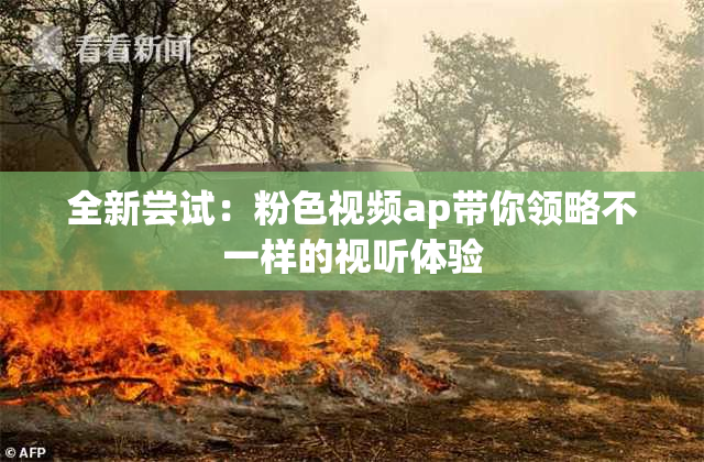 全新尝试：粉色视频ap带你领略不一样的视听体验