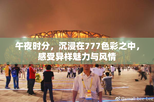 午夜时分，沉浸在777色彩之中，感受异样魅力与风情