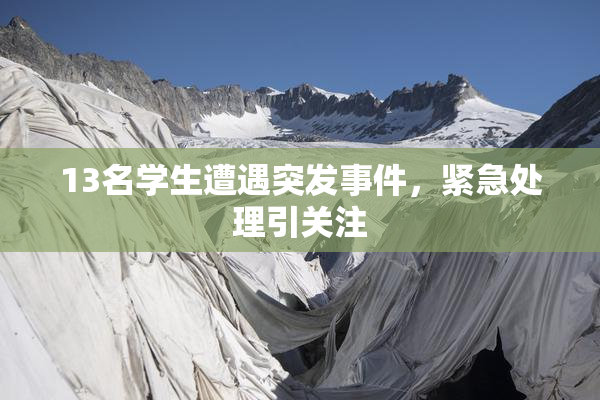 13名学生遭遇突发事件，紧急处理引关注