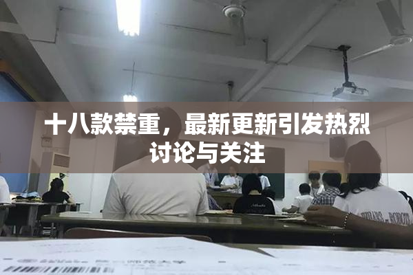 十八款禁重，最新更新引发热烈讨论与关注