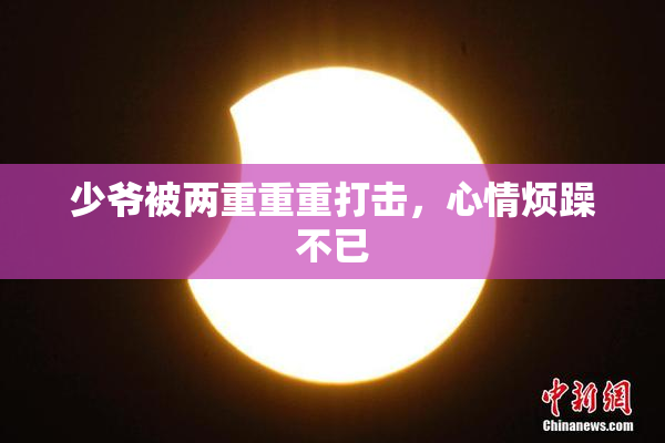 少爷被两重重重打击，心情烦躁不已