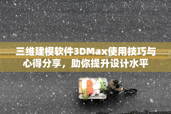 三维建模软件3DMax使用技巧与心得分享，助你提升设计水平