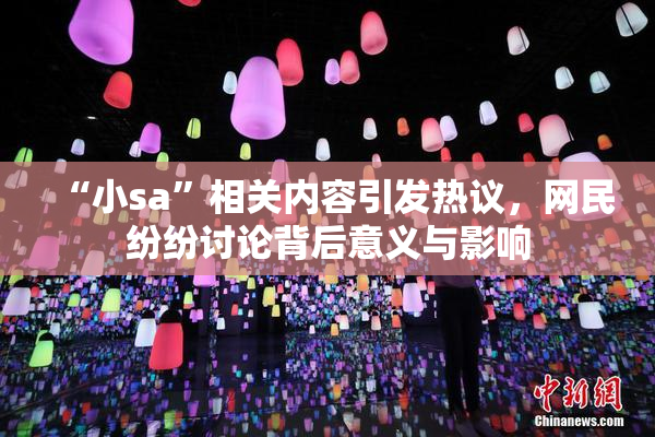 “小sa”相关内容引发热议，网民纷纷讨论背后意义与影响