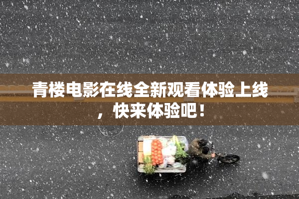 青楼电影在线全新观看体验上线，快来体验吧！