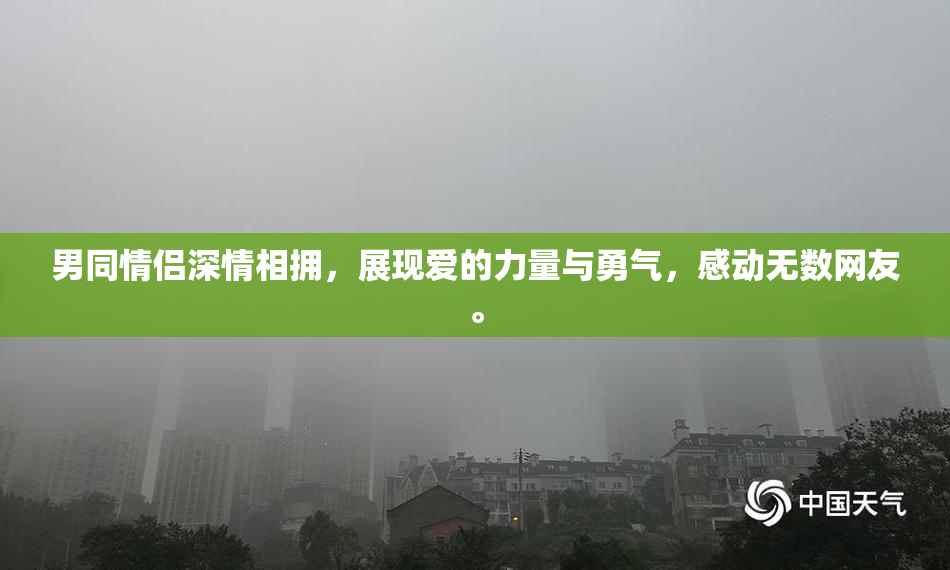 男同情侣深情相拥，展现爱的力量与勇气，感动无数网友。