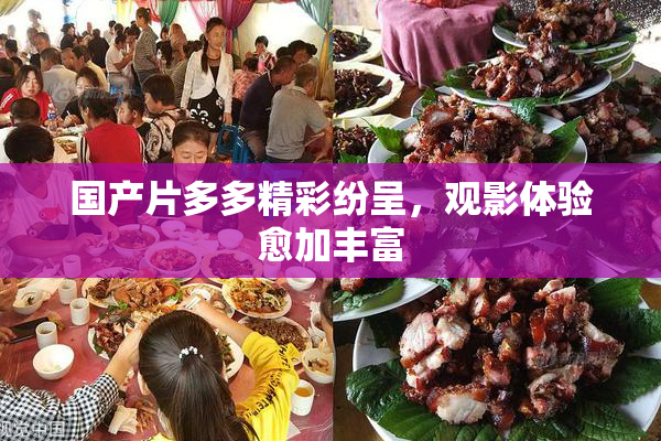 国产片多多精彩纷呈，观影体验愈加丰富