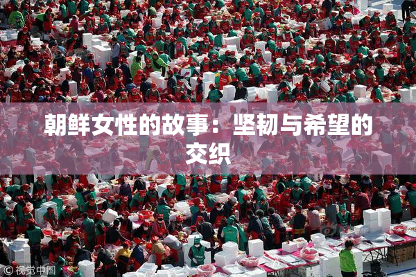 朝鲜女性的故事：坚韧与希望的交织