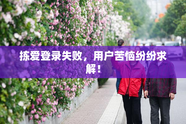 拣爱登录失败，用户苦恼纷纷求解！