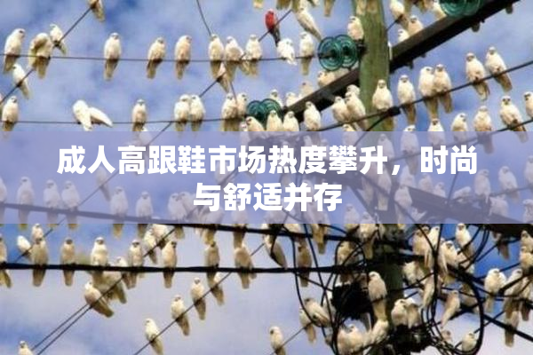 成人高跟鞋市场热度攀升，时尚与舒适并存