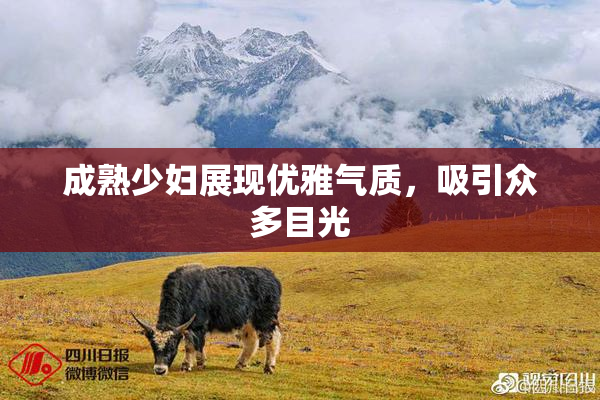 成熟少妇展现优雅气质，吸引众多目光
