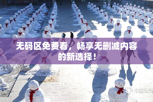 无码区免费看，畅享无删减内容的新选择！