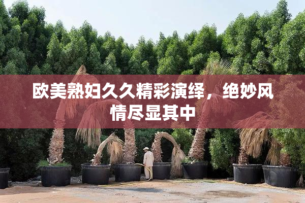 欧美熟妇久久精彩演绎，绝妙风情尽显其中