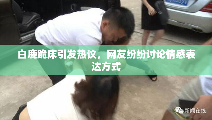 白鹿跪床引发热议，网友纷纷讨论情感表达方式
