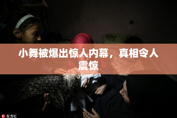 小舞被爆出惊人内幕，真相令人震惊