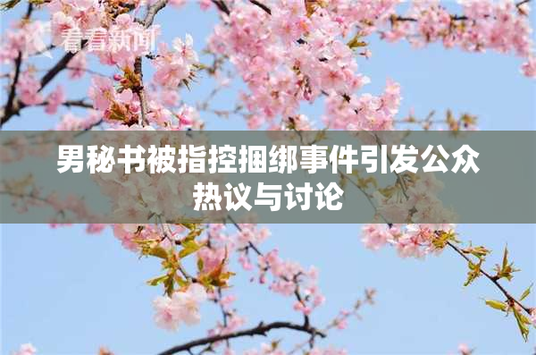 男秘书被指控捆绑事件引发公众热议与讨论