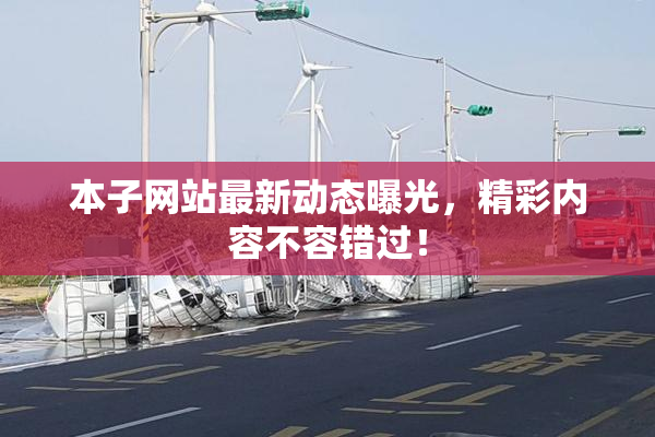 本子网站最新动态曝光，精彩内容不容错过！
