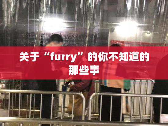 关于“furry”的你不知道的那些事