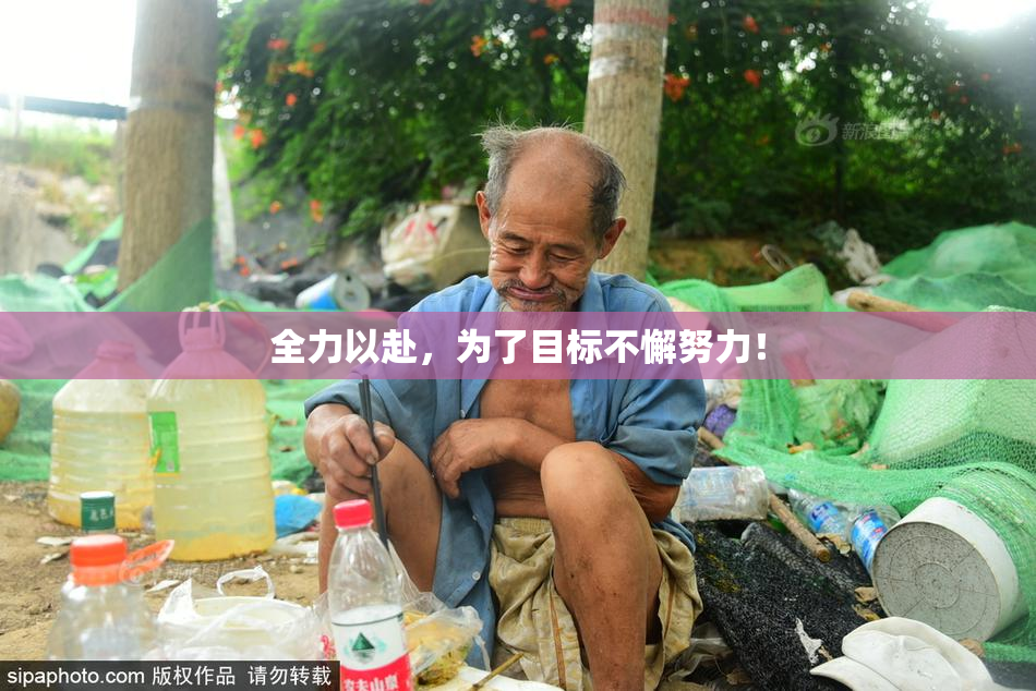 全力以赴，为了目标不懈努力！