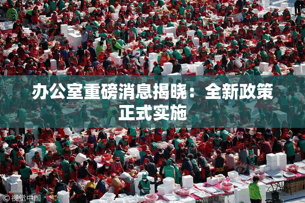 办公室重磅消息揭晓：全新政策正式实施