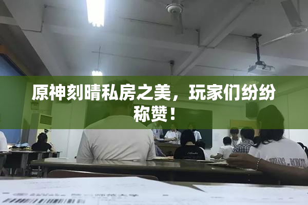 原神刻晴私房之美，玩家们纷纷称赞！