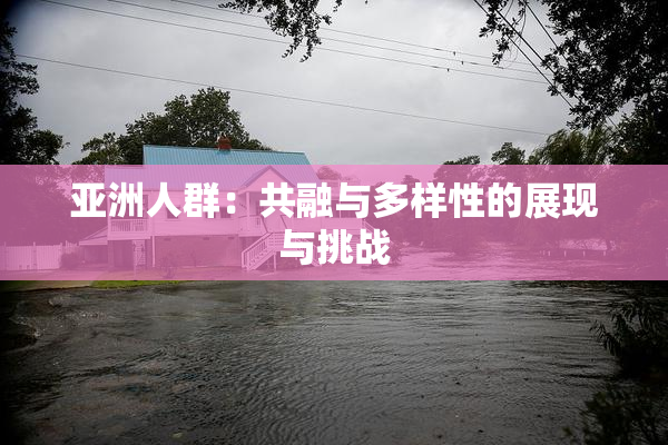 亚洲人群：共融与多样性的展现与挑战