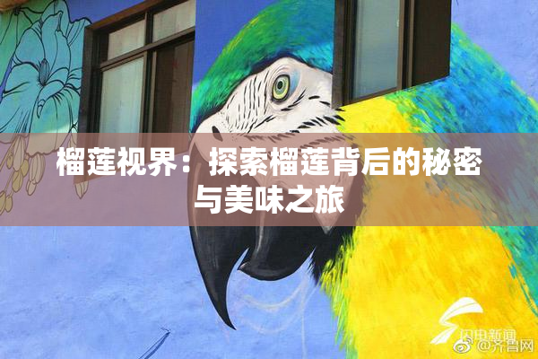 榴莲视界：探索榴莲背后的秘密与美味之旅