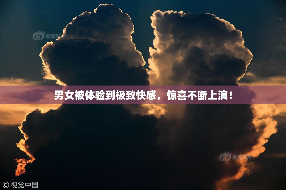 男女被体验到极致快感，惊喜不断上演！