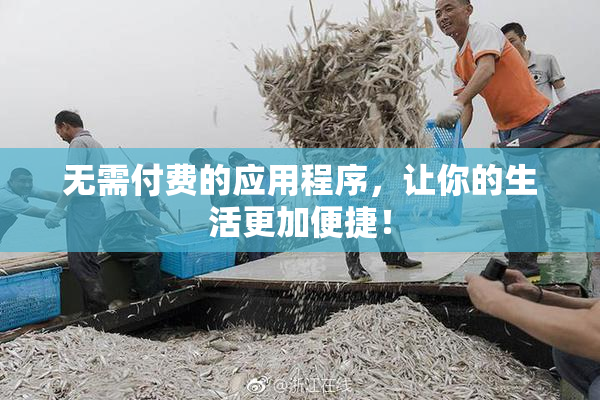 无需付费的应用程序，让你的生活更加便捷！