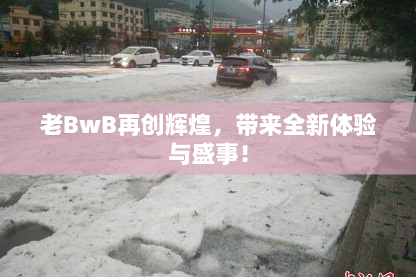 老BwB再创辉煌，带来全新体验与盛事！