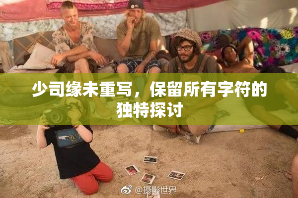 少司缘未重写，保留所有字符的独特探讨