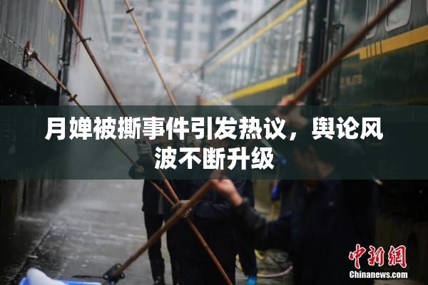 月婵被撕事件引发热议，舆论风波不断升级