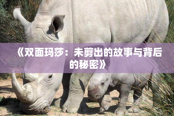 《双面玛莎：未剪出的故事与背后的秘密》