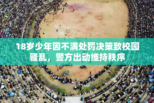 18岁少年因不满处罚决策致校园骚乱，警方出动维持秩序