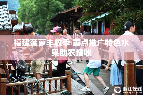 福建菠萝丰收季 重点推广特色水果助农增收