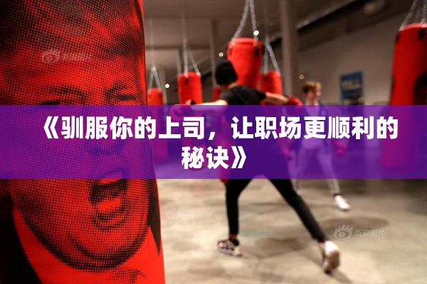 《驯服你的上司，让职场更顺利的秘诀》