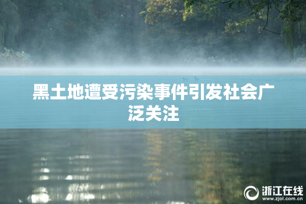 黑土地遭受污染事件引发社会广泛关注