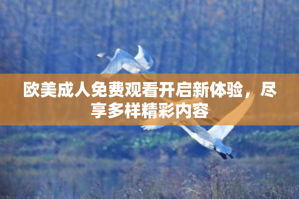 欧美成人免费观看开启新体验，尽享多样精彩内容
