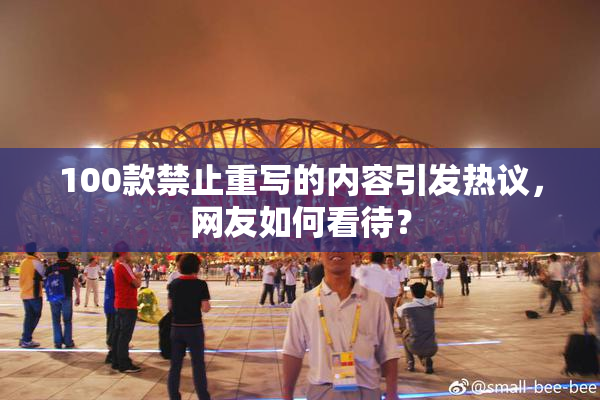 100款禁止重写的内容引发热议，网友如何看待？