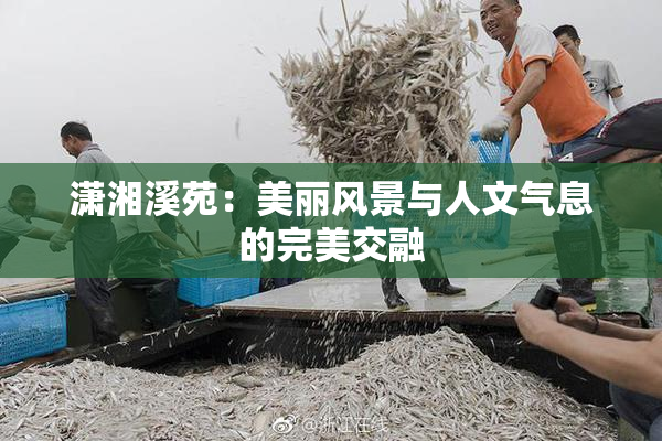 潇湘溪苑：美丽风景与人文气息的完美交融