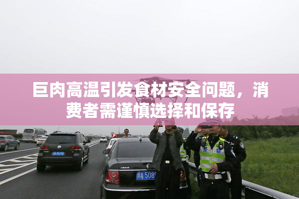 巨肉高温引发食材安全问题，消费者需谨慎选择和保存