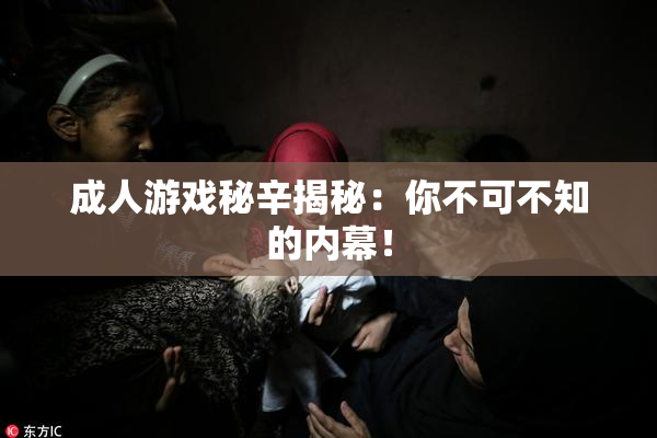 成人游戏秘辛揭秘：你不可不知的内幕！