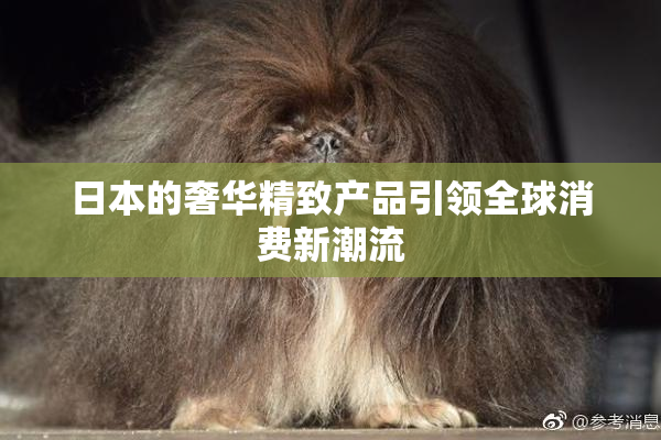 日本的奢华精致产品引领全球消费新潮流