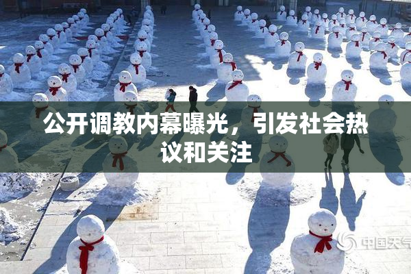 公开调教内幕曝光，引发社会热议和关注