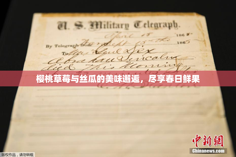 樱桃草莓与丝瓜的美味邂逅，尽享春日鲜果