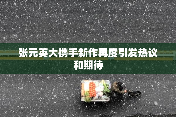 张元英大携手新作再度引发热议和期待
